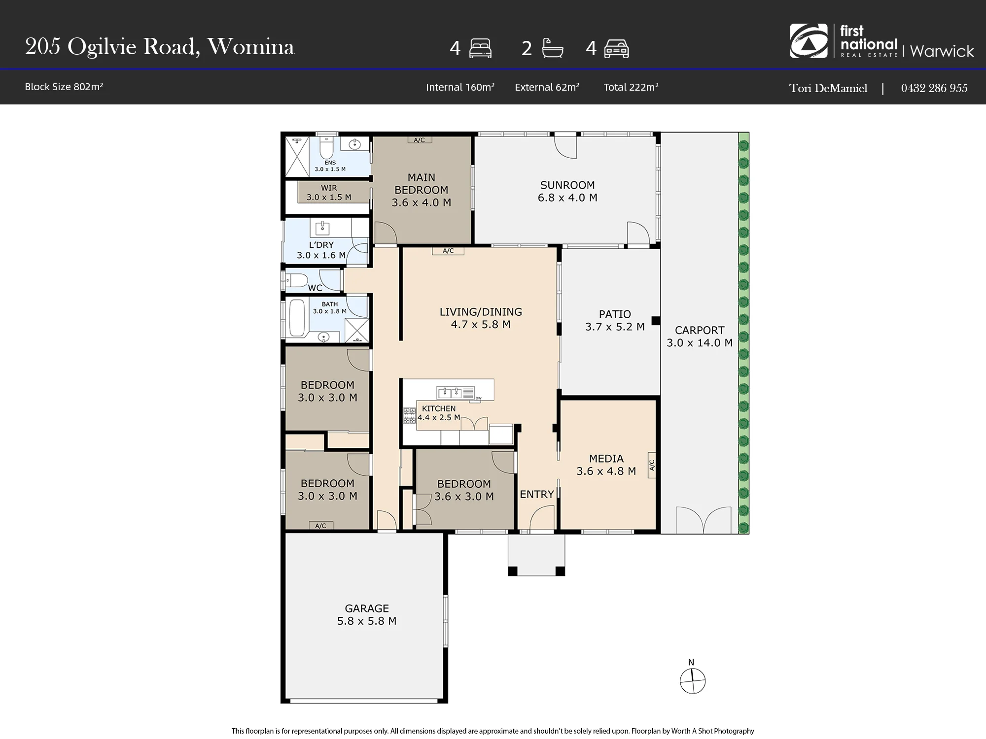 205 Ogilvie Road, Womina, Qld 4370
