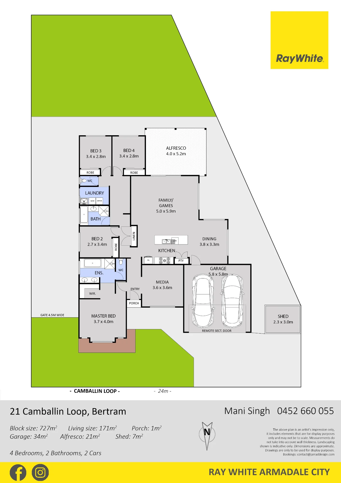 21 Camballin Loop, Bertram WA 6167