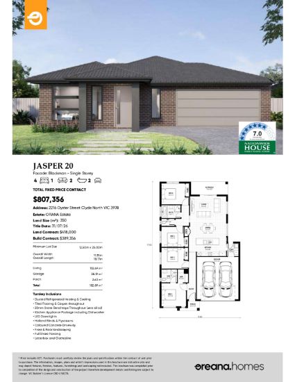 2216 Oyster Street, Clyde North, Vic 3978