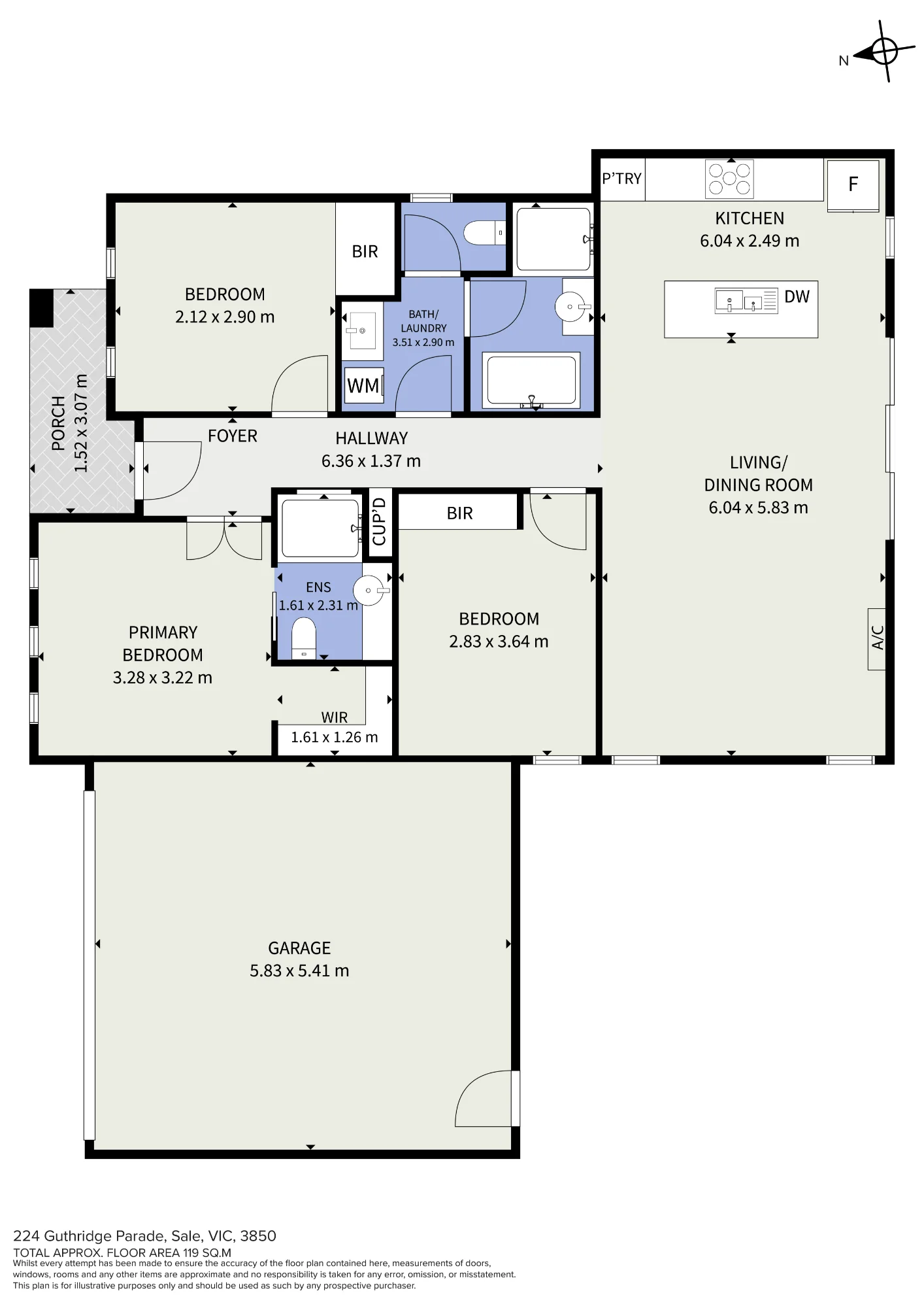 224 Guthridge Parade, Sale, Vic 3850