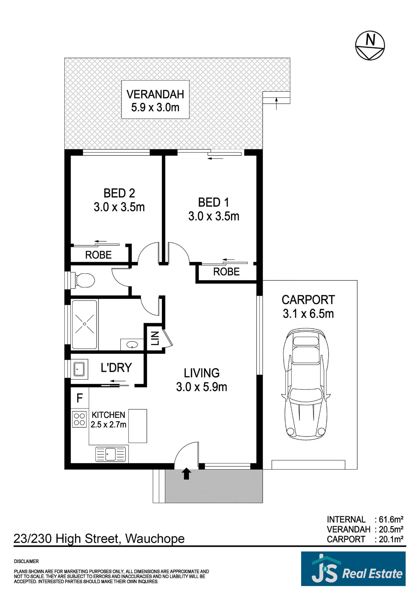 23/230 High Street, Wauchope, NSW 2446