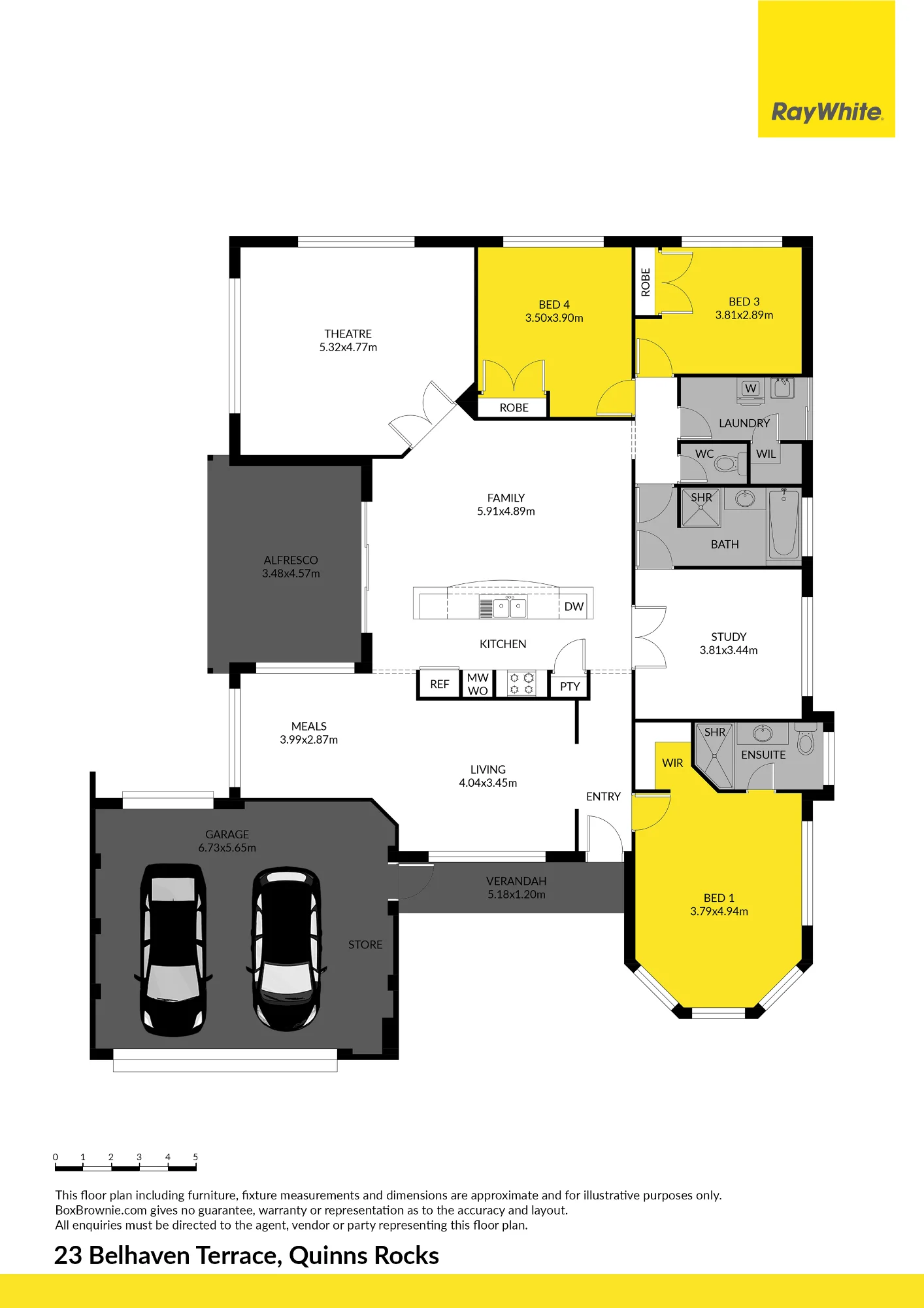23 Belhaven Terrace, Quinns Rocks, WA 6030