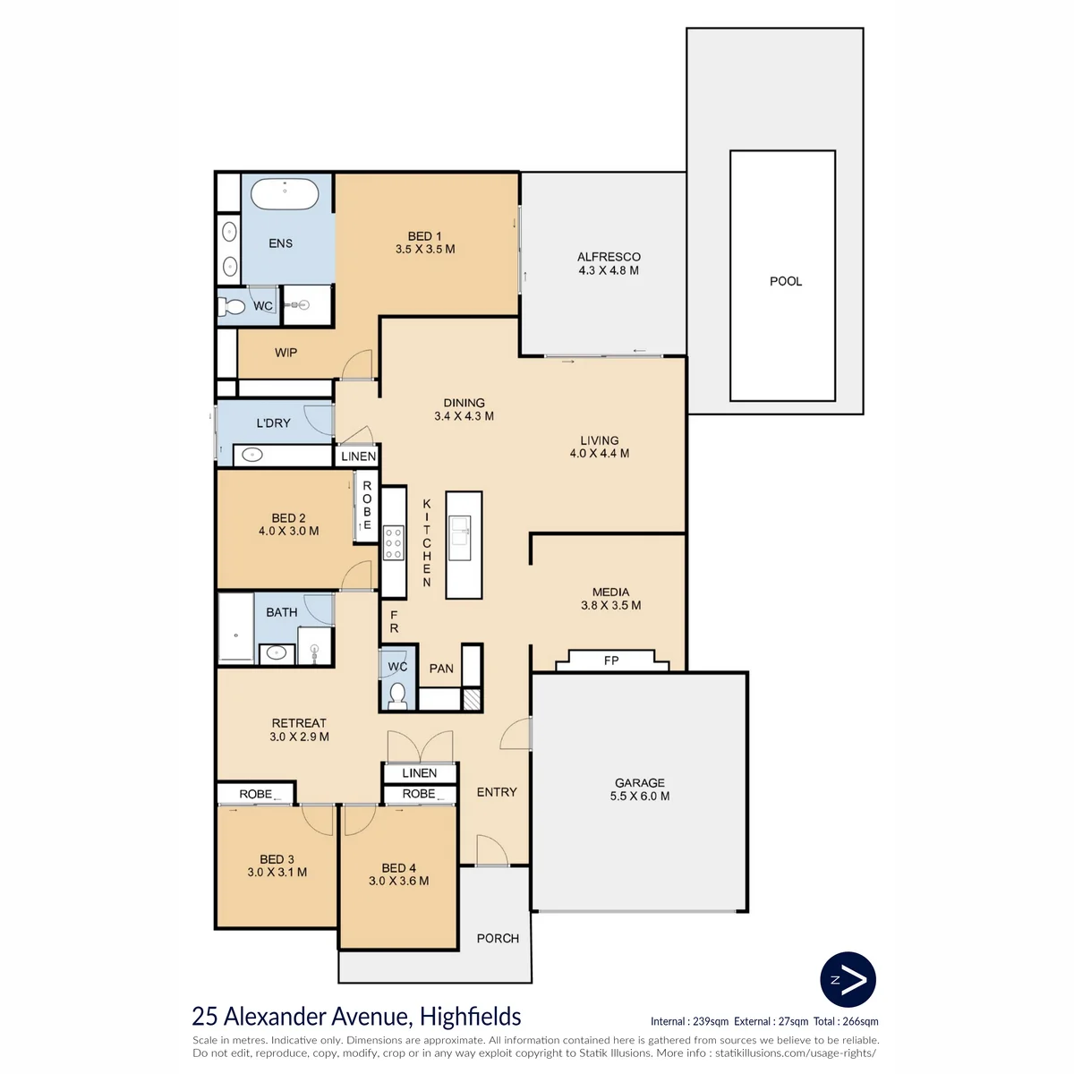 25 Alexander Avenue, Highfields, Qld 4352