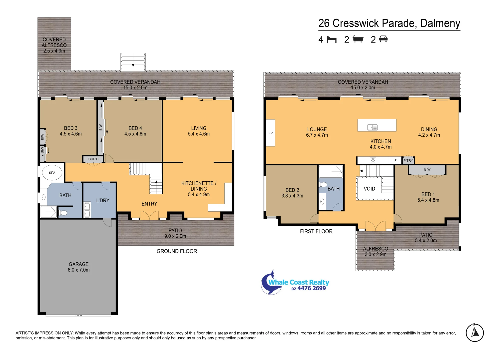 26 Cresswick Parade, Dalmeny, NSW 2546