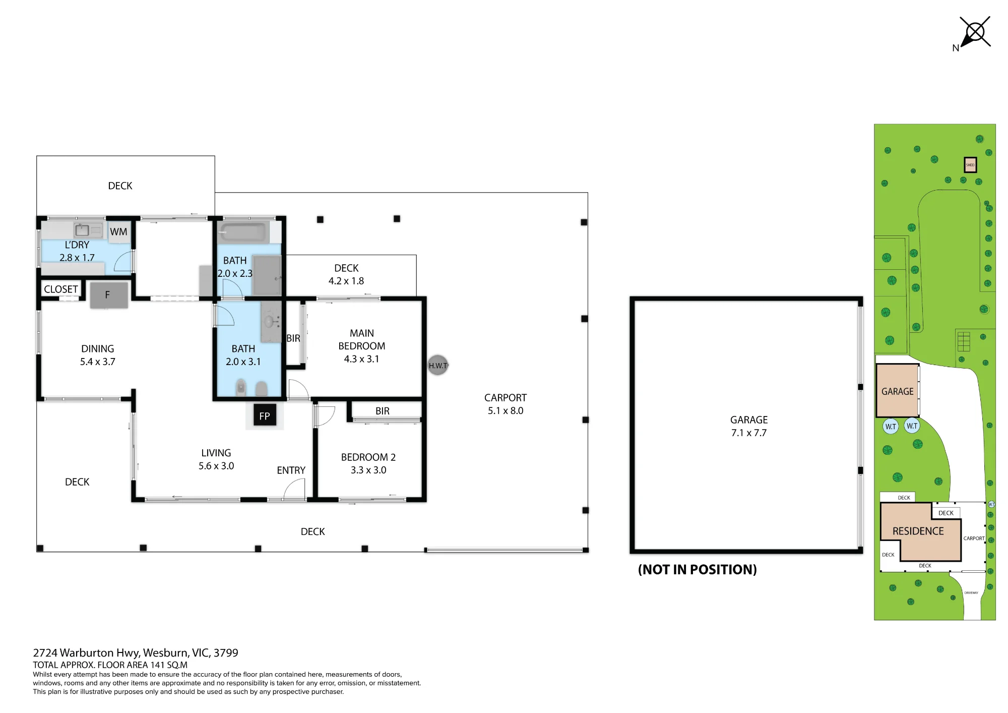 2724 Warburton Highway, Wesburn, Vic 3799