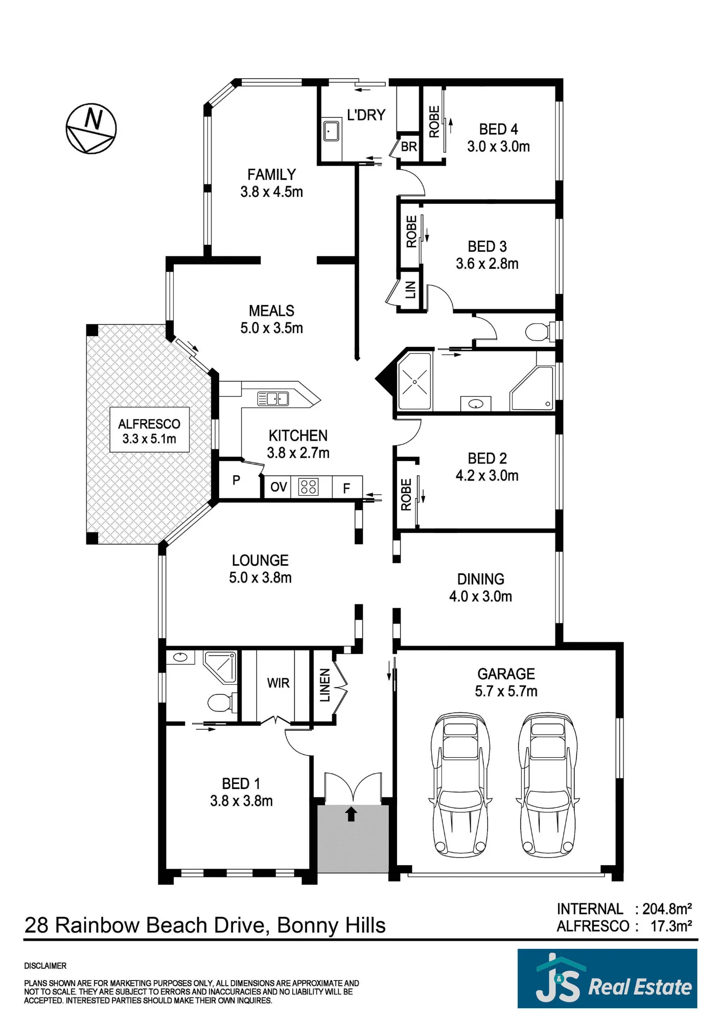 28 Rainbow Beach Drive, Bonny Hills, NSW 2445
