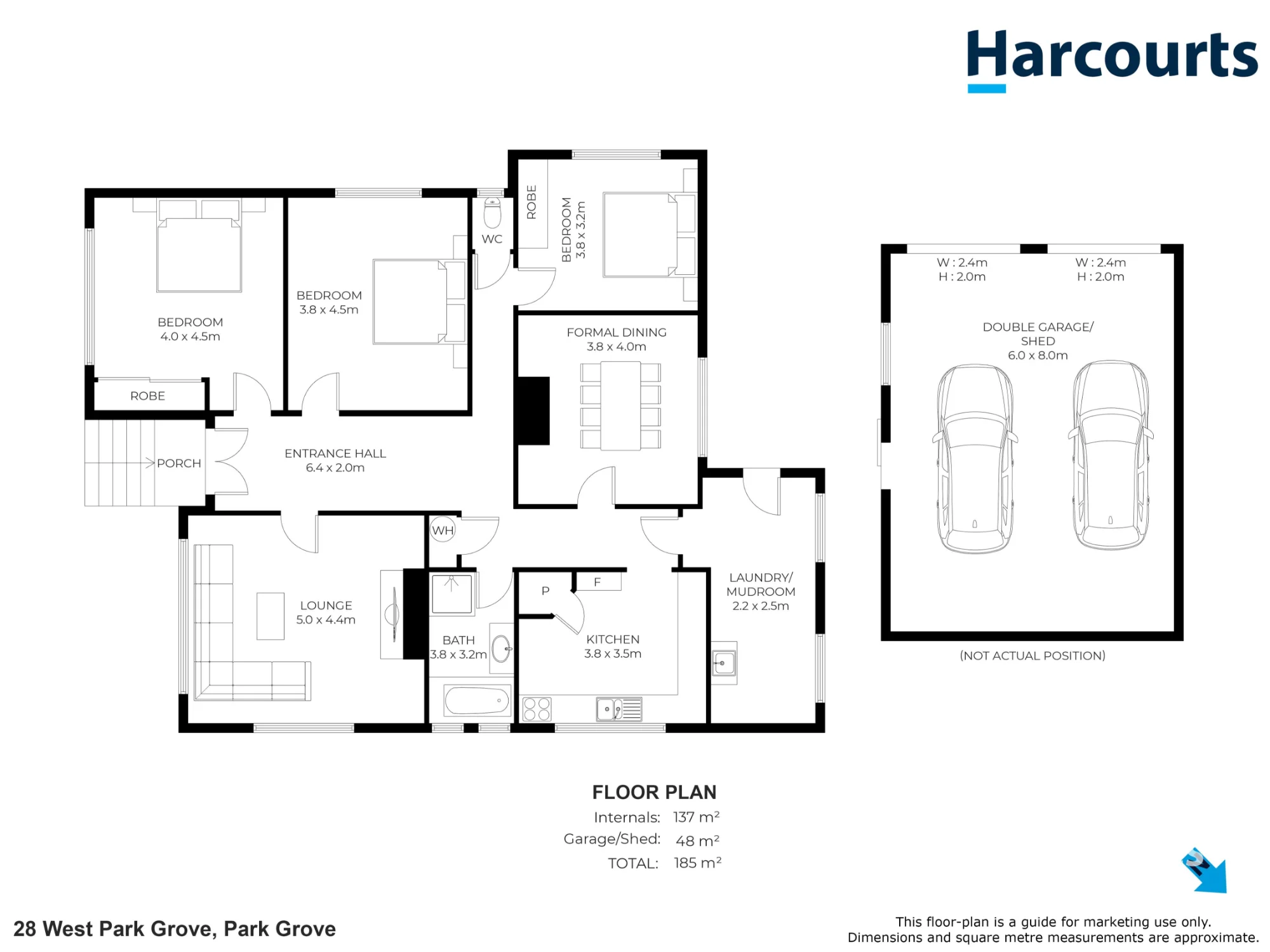 28 West Park Grove, Parklands, Tas 7320
