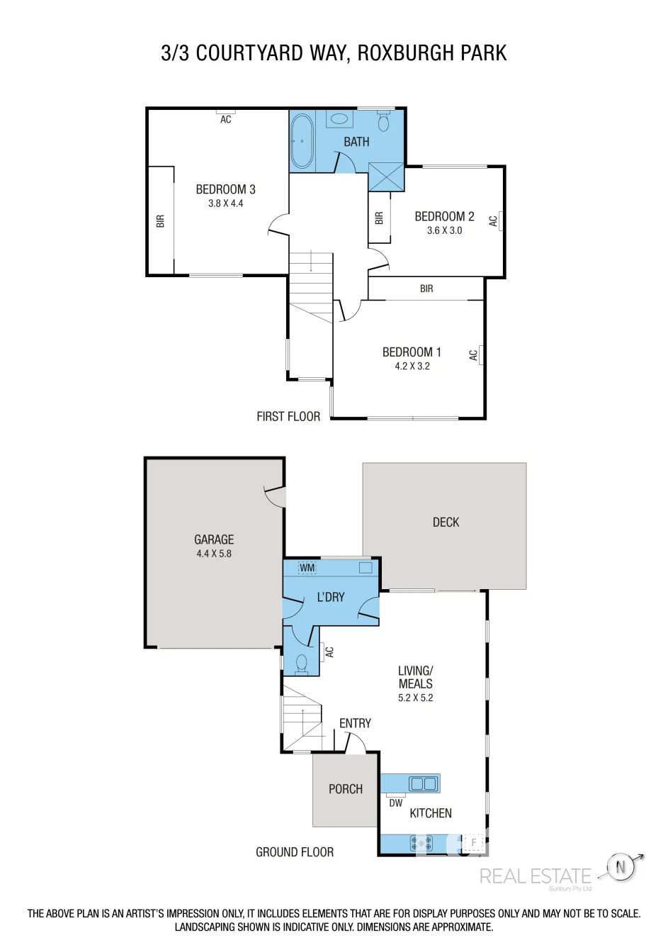 3/3 Courtyard Way, Roxburgh Park, Vic 3064