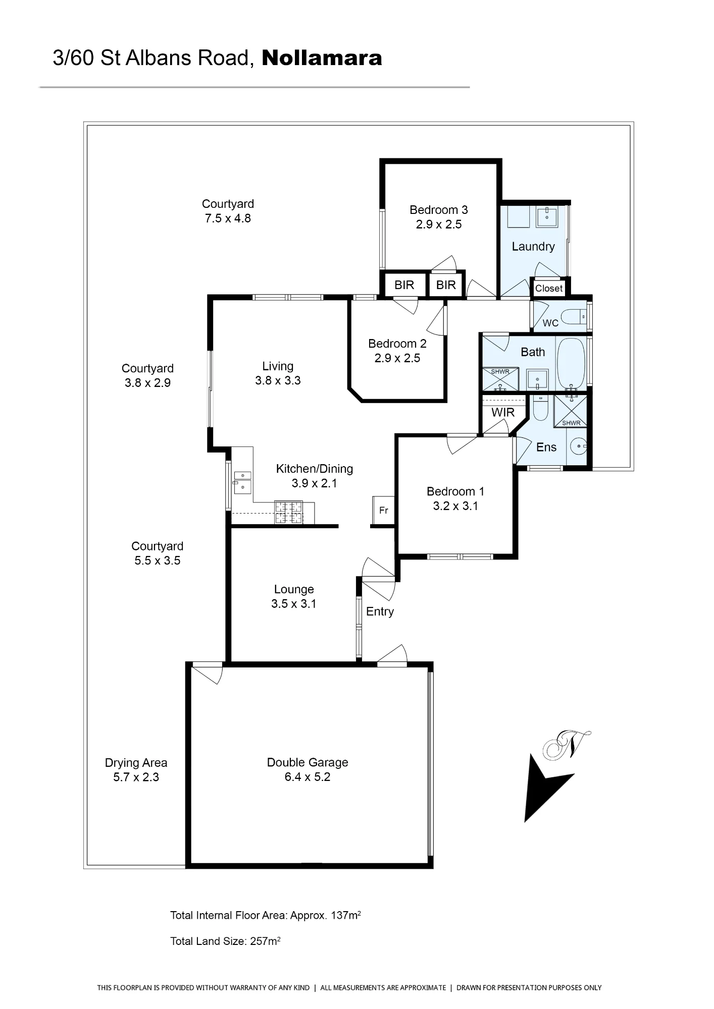 3/60 St Albans Road, Nollamara, WA 6061