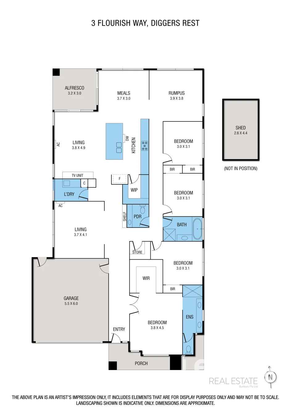 3 Flourish Way, Diggers Rest, Vic 3427