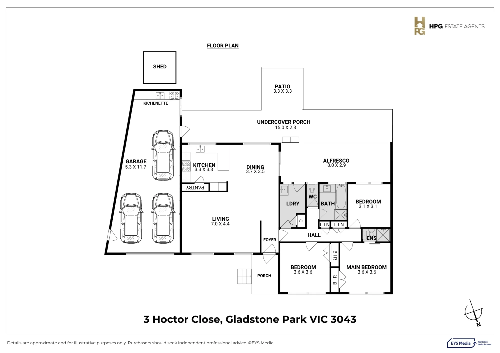 3 Hoctor Close, Gladstone Park, Vic 3043