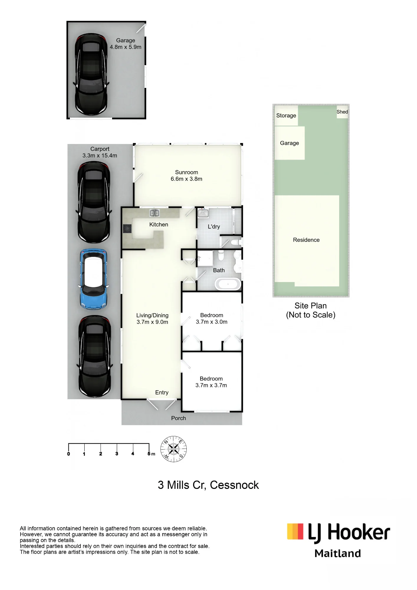 3 Mills Crescent, Cessnock, NSW 2325