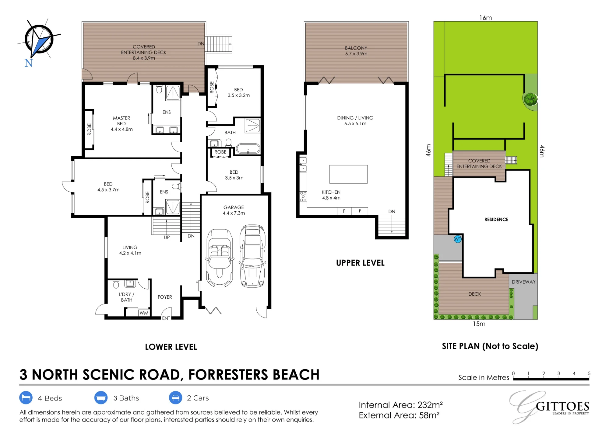 3 North Scenic Road, Forresters Beach, NSW 2260