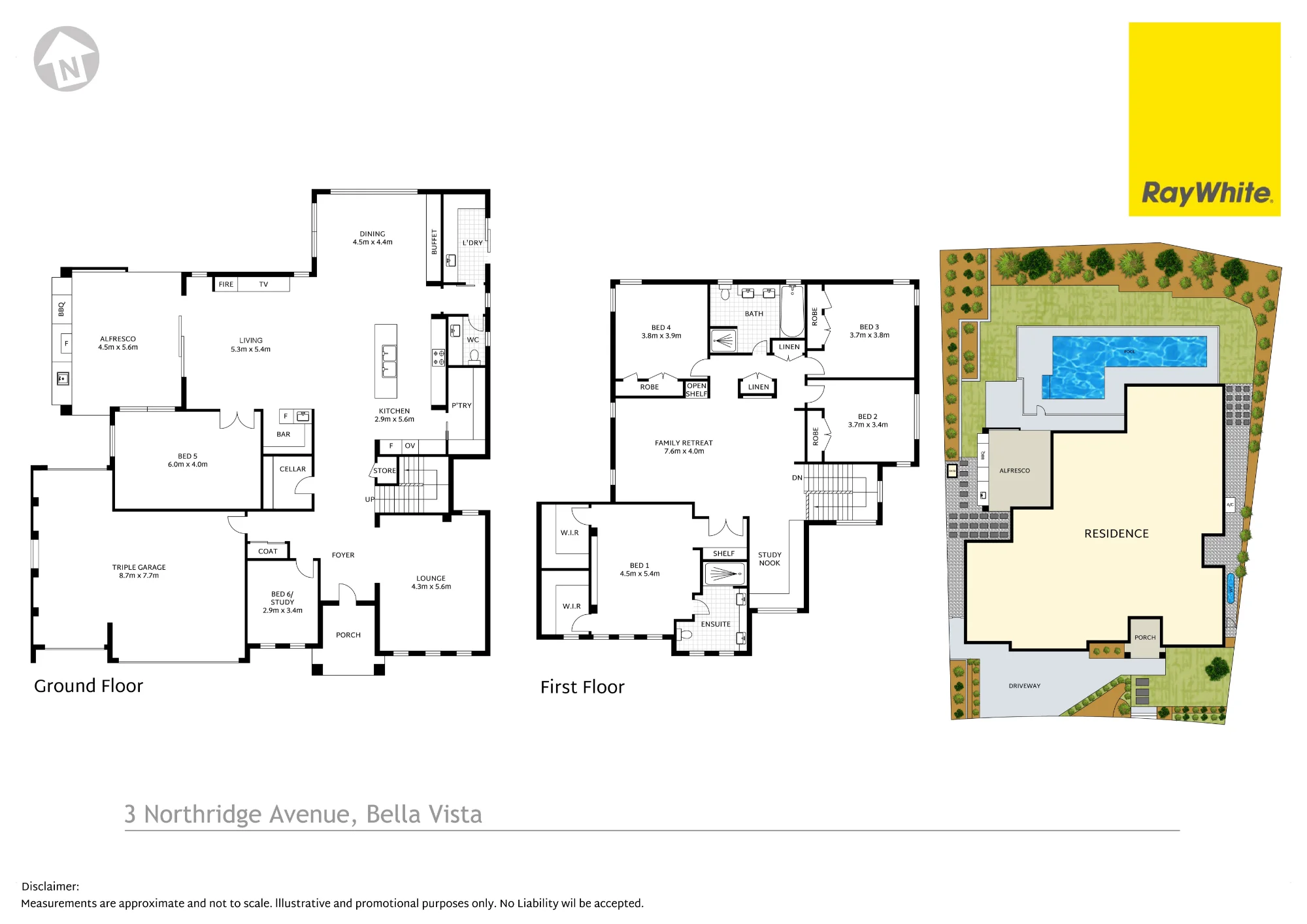 3 Northridge Avenue, Bella Vista NSW 2153