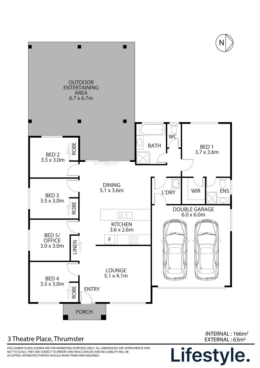 3 Theatre Place, Thrumster, NSW 2444