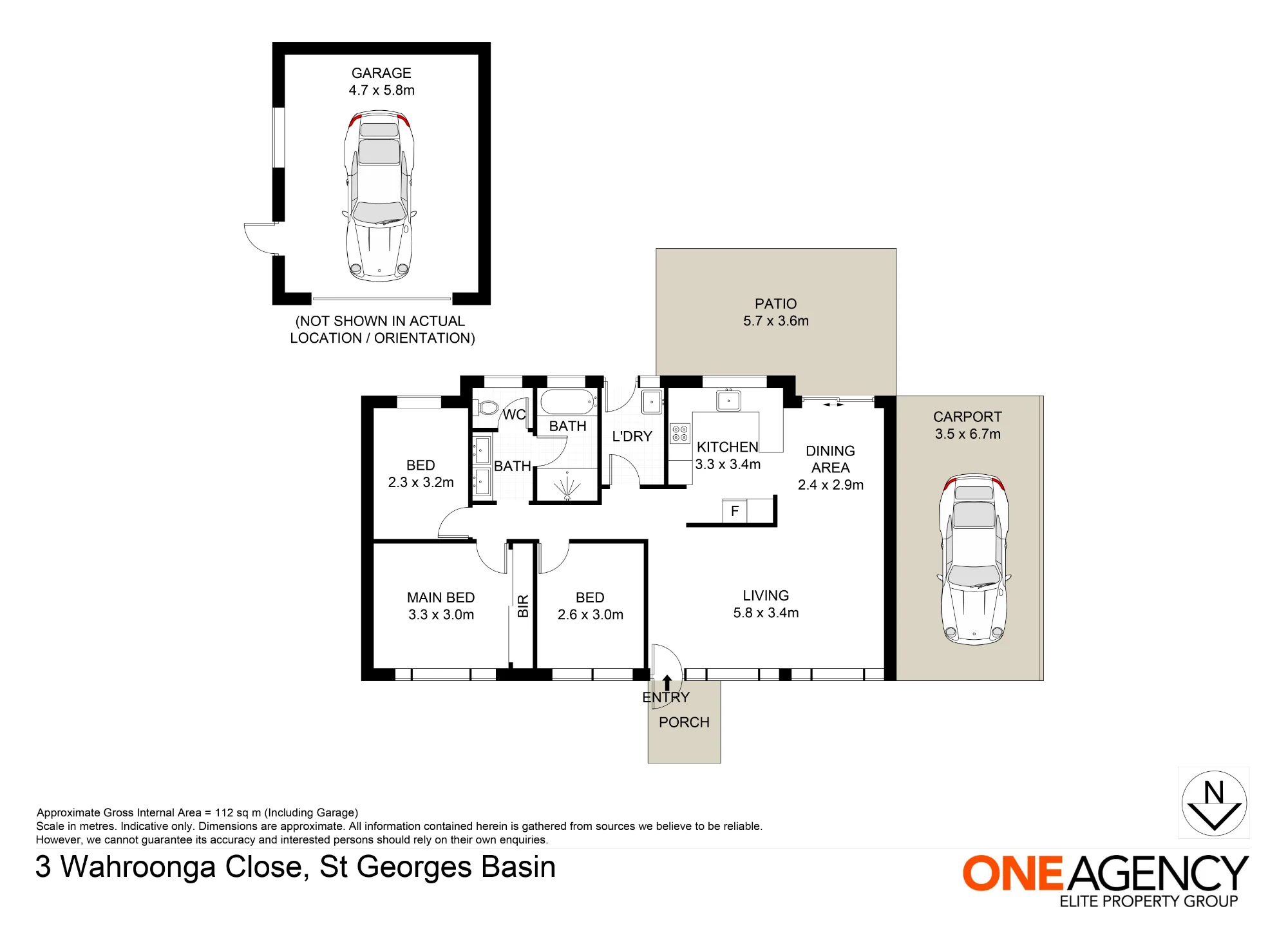 3 Wahroonga Close, St Georges Basin, NSW 2540
