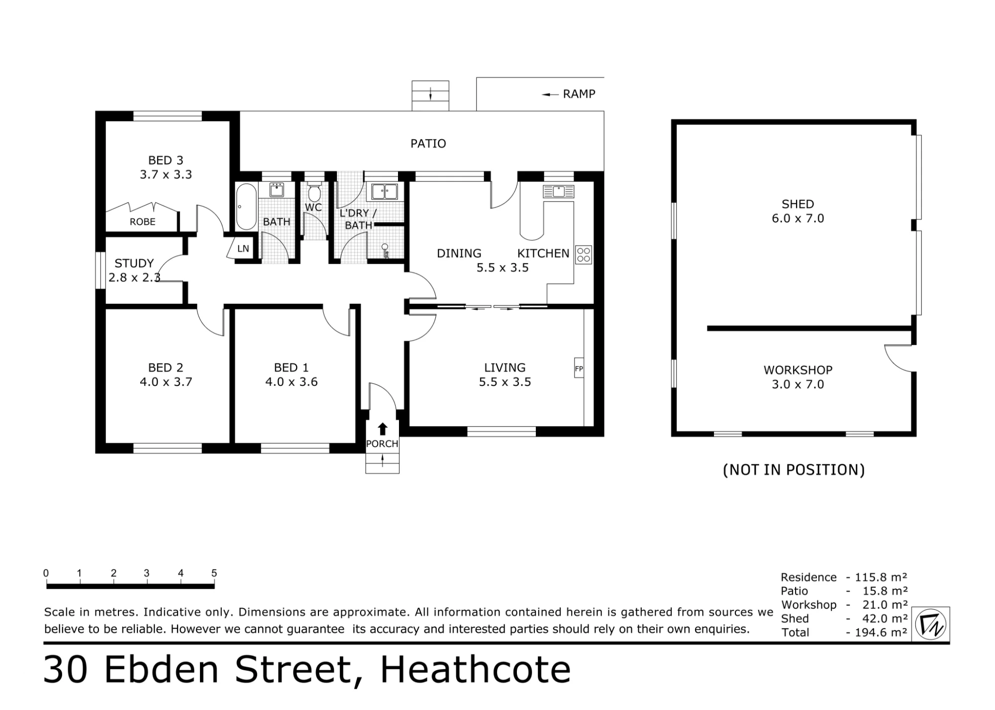 30 Ebden Street, Heathcote, Vic 3523