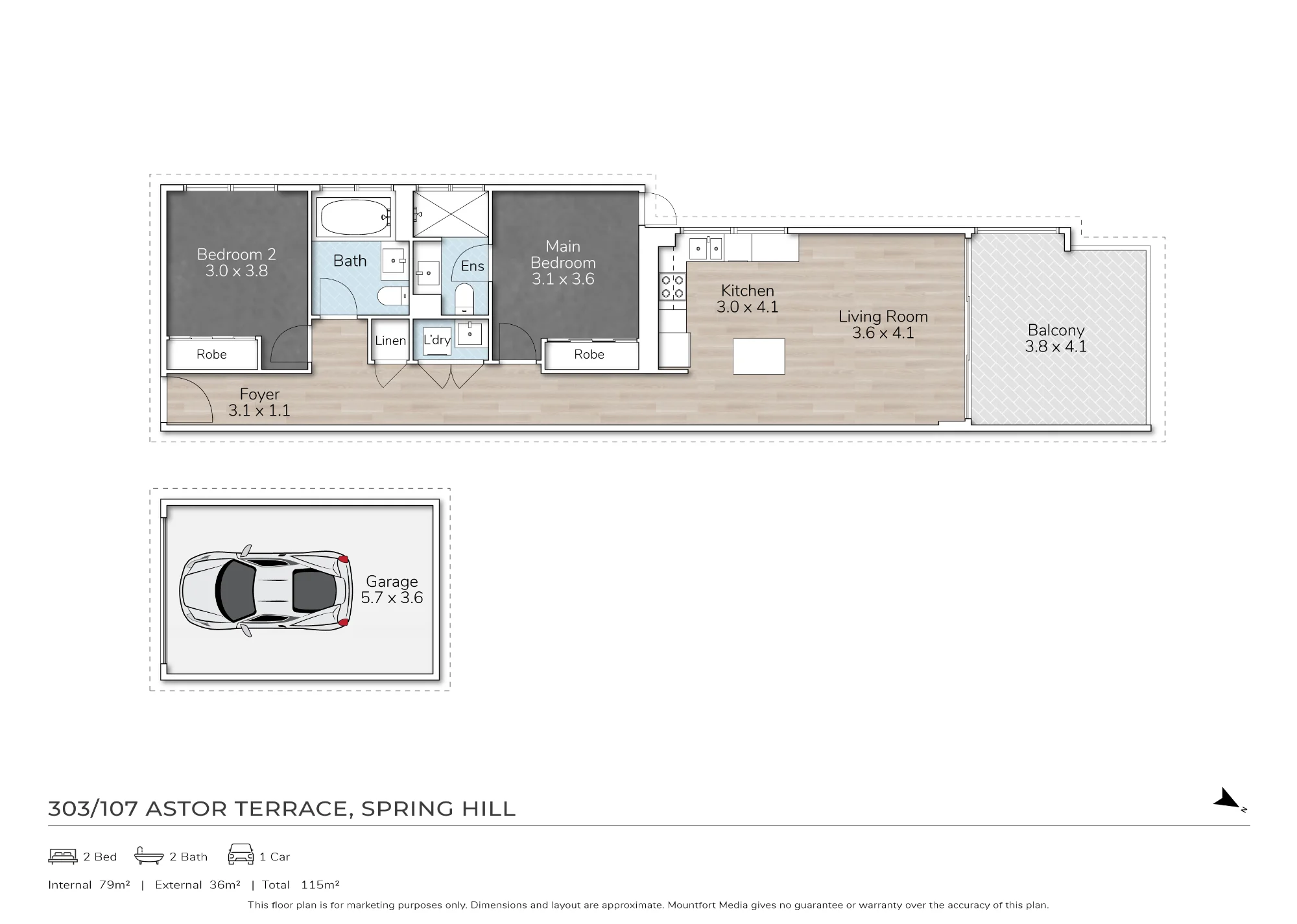 303/109 Astor Terrace, Spring Hill, Qld 4000