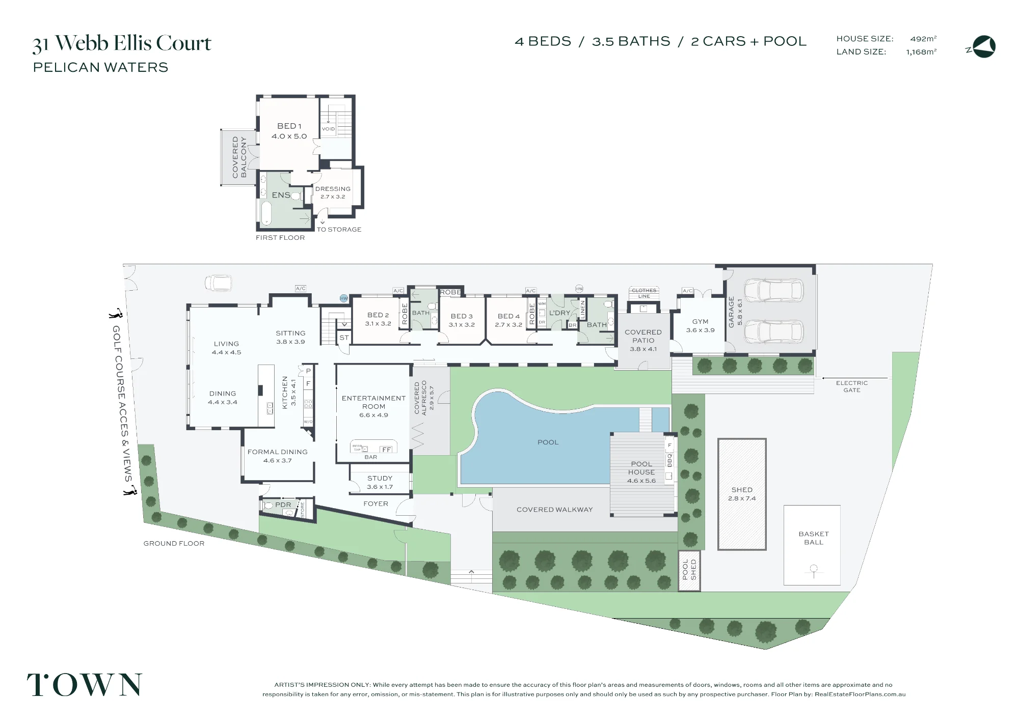 31 Webb Ellis Court, Pelican Waters, Qld 4551