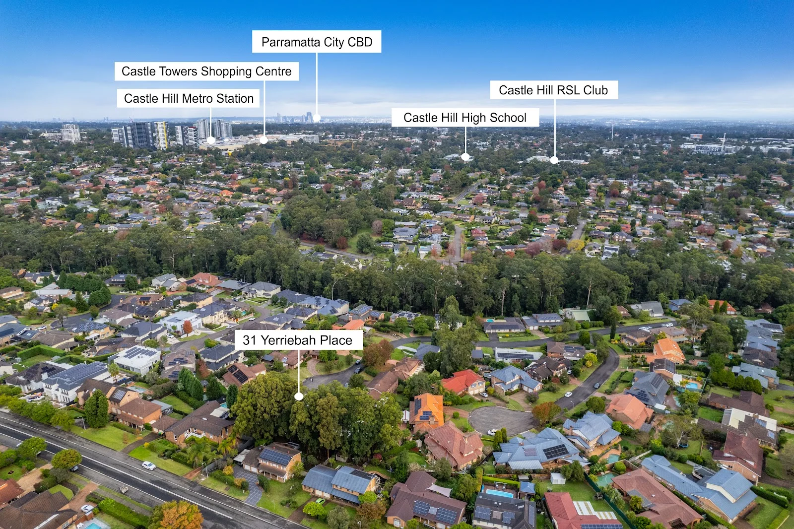 31 Yerriebah Place, Castle Hill, NSW 2154