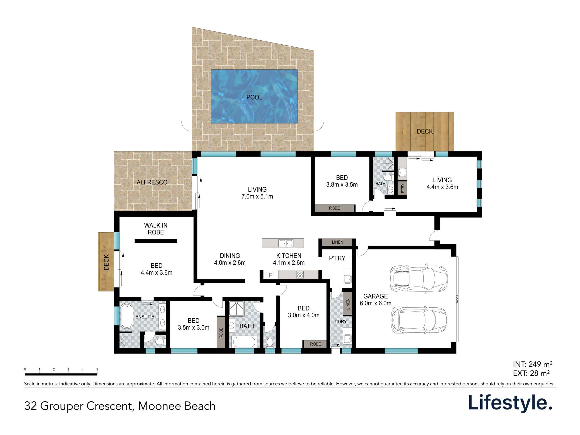 32 Grouper Crescent, Moonee Beach, NSW 2450