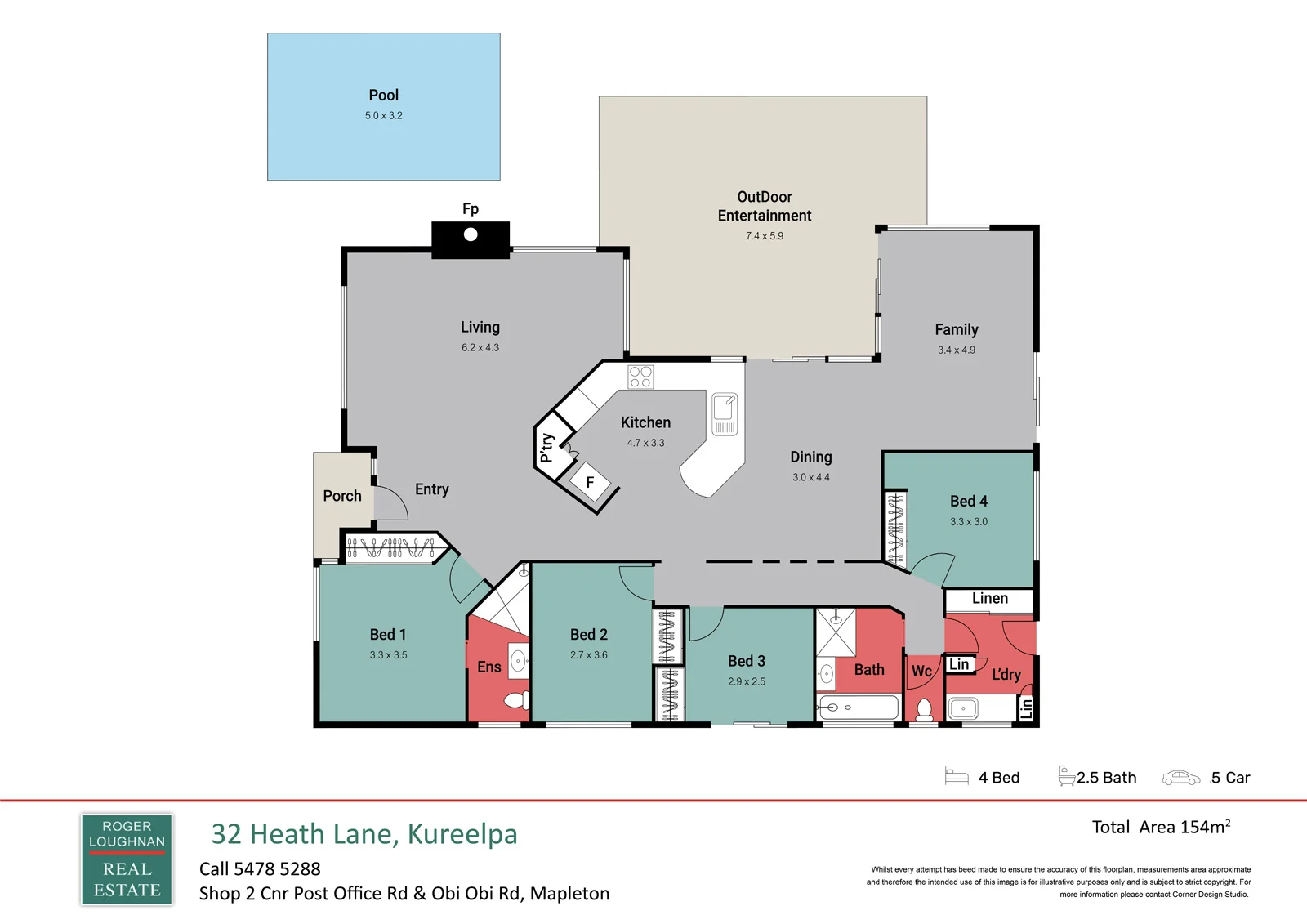 32 Heath Lane, Kureelpa, Qld 4560