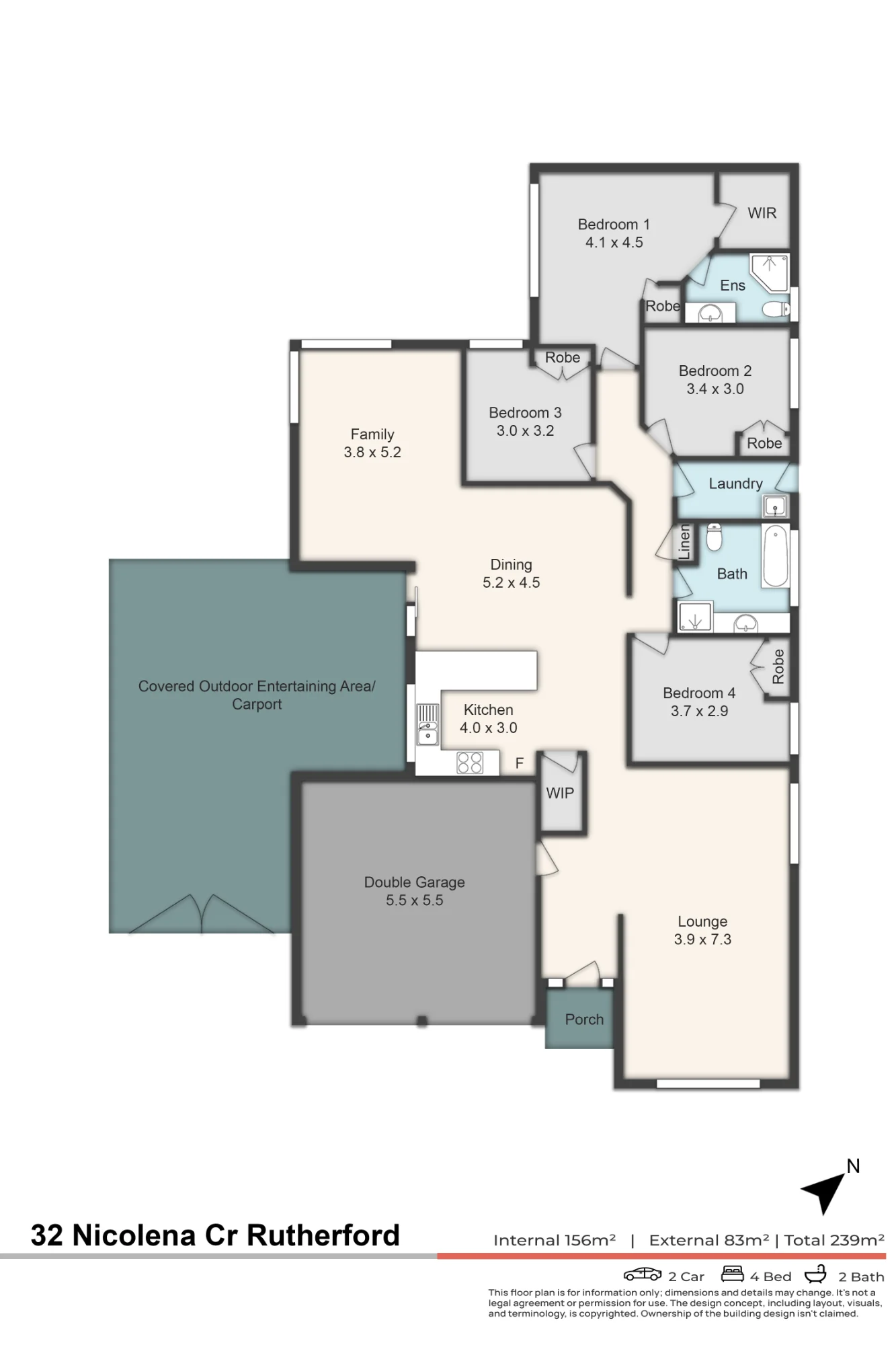 32 Nicolena Crescent, Rutherford, NSW 2320