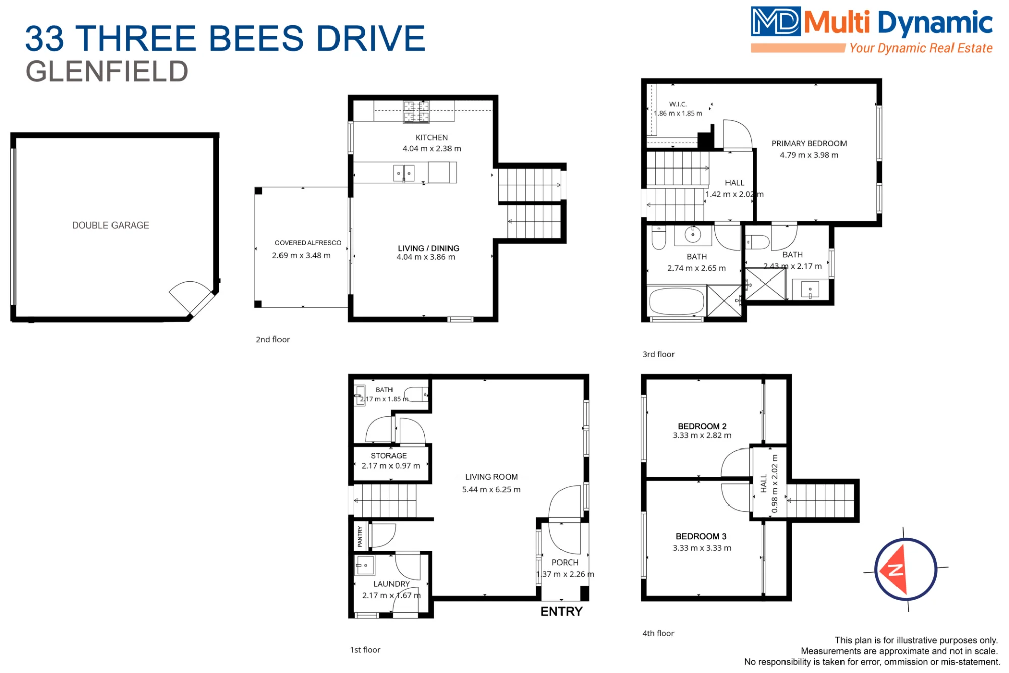 33 Three Bees Drive, Glenfield, NSW 2167
