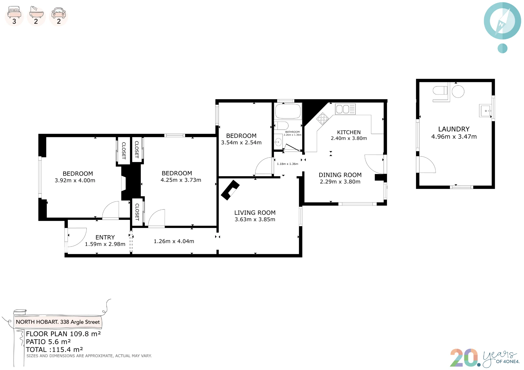 338 Argyle Street, North Hobart, Tas 7000