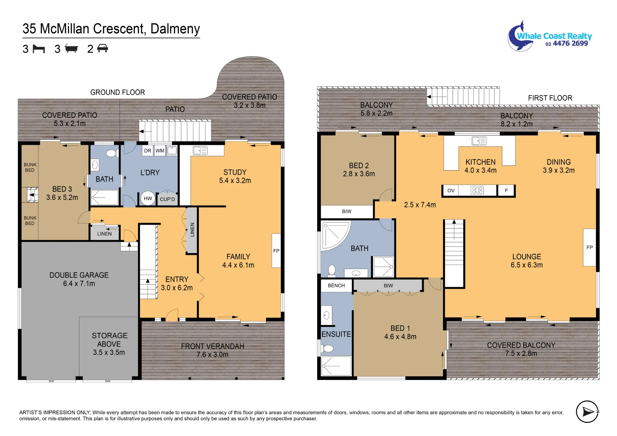 35 Mcmillan Crescent, Dalmeny, NSW 2546