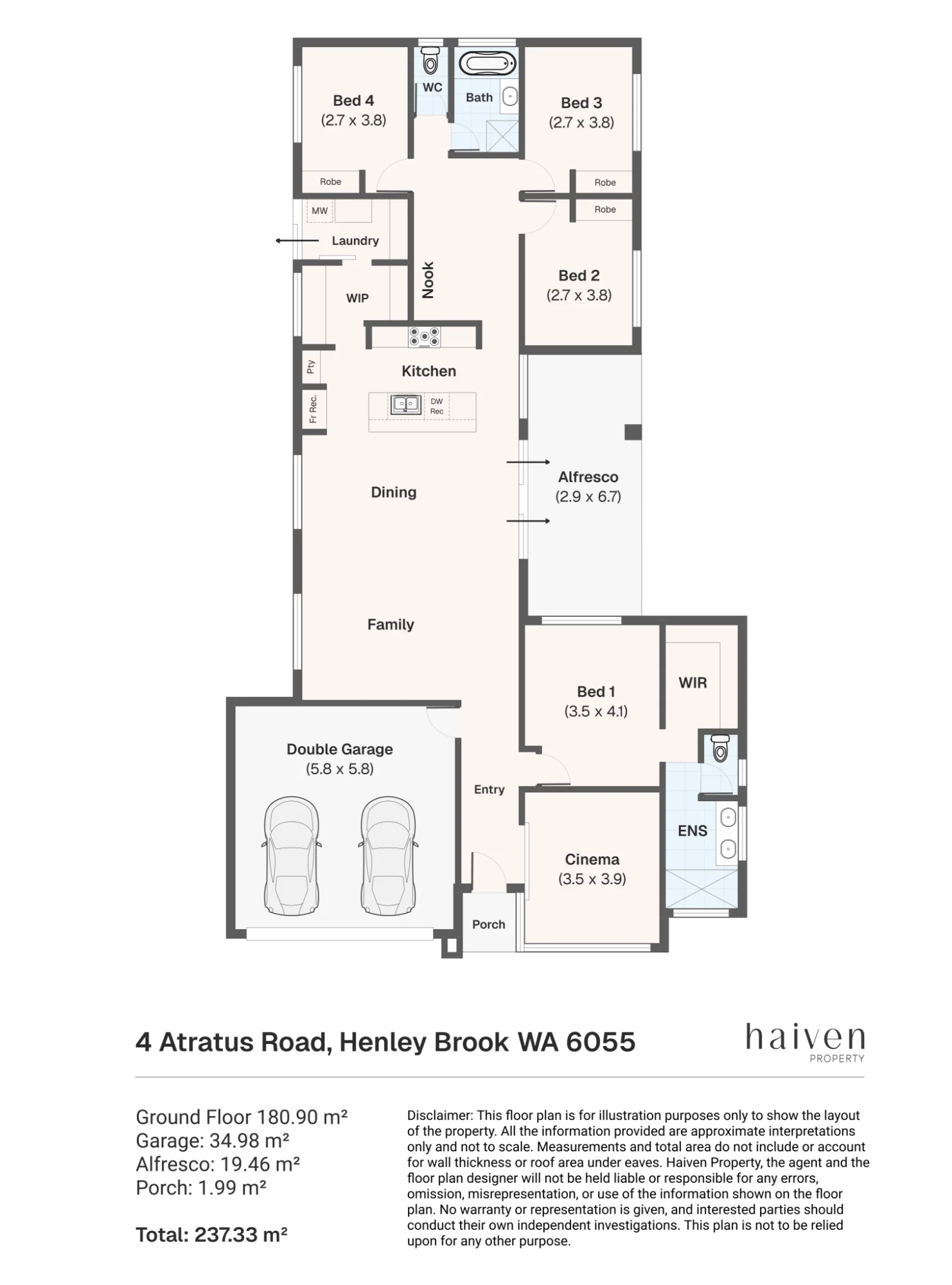 4 Atratus Road, Henley Brook, WA 6055