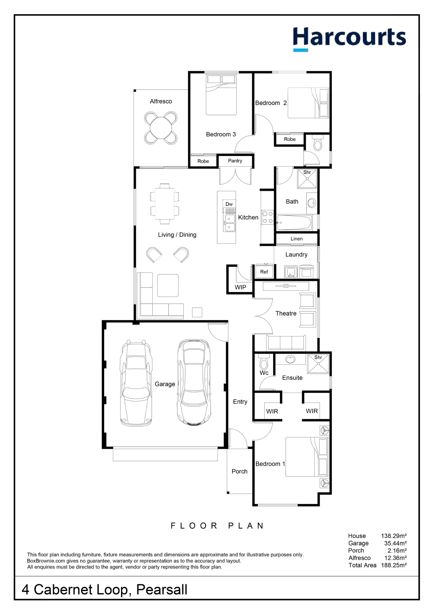 4 Cabernet Loop, Pearsall, WA 6065