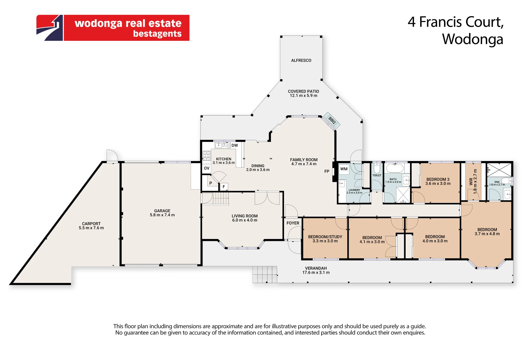 4 Francis Court, West Wodonga, Vic 3690