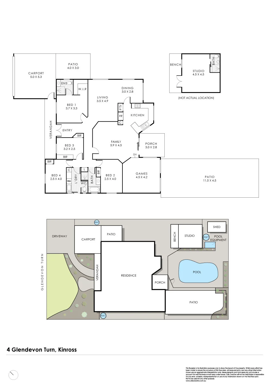4 Glendevon Turn, Kinross, WA 6028