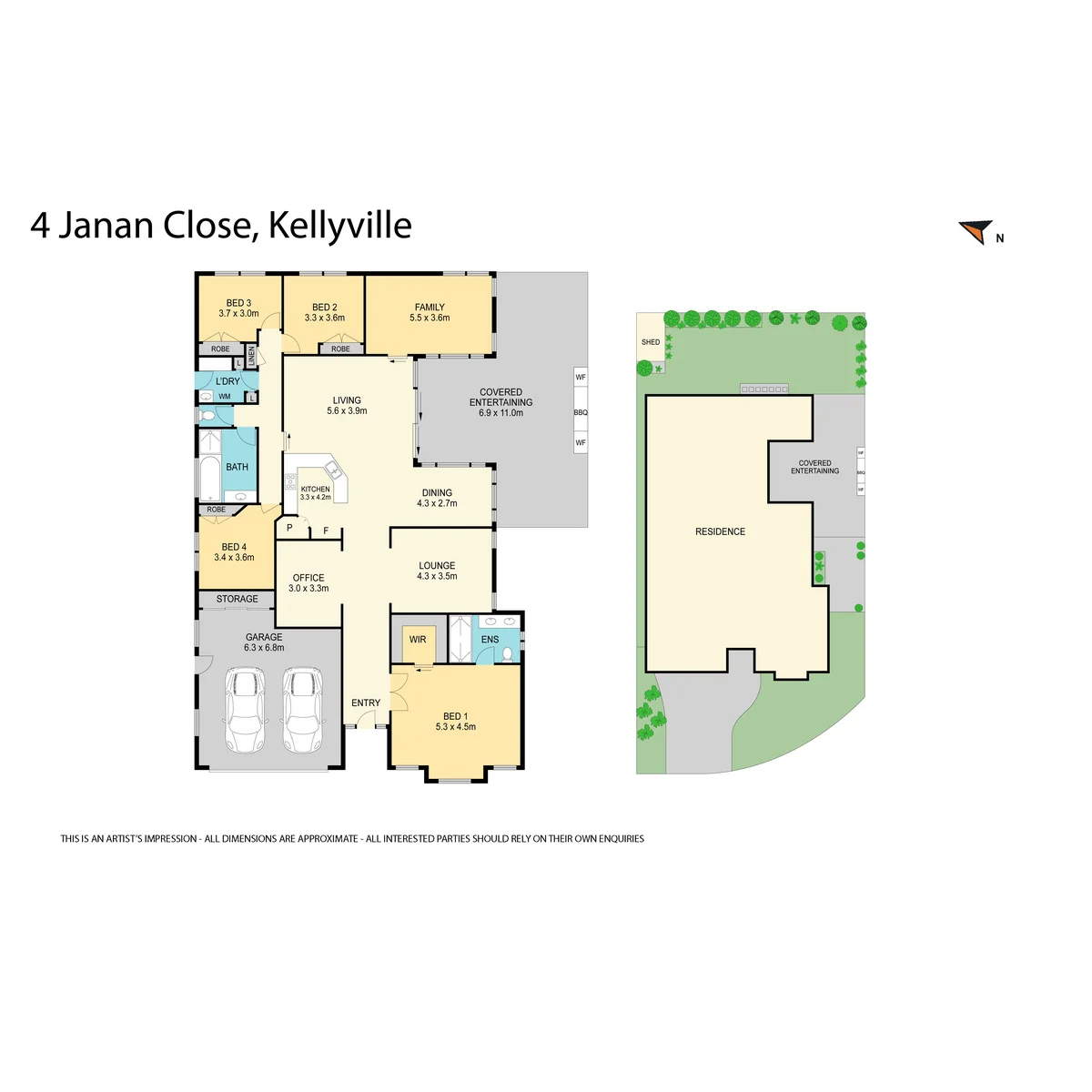 4 Janan Close, Kellyville, NSW 2155