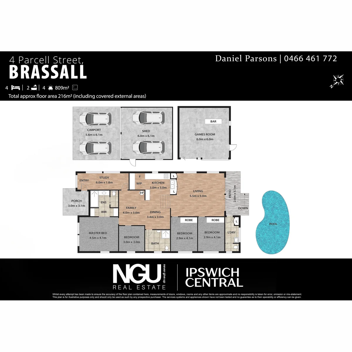 4 Parcell Street, Brassall, Qld 4305