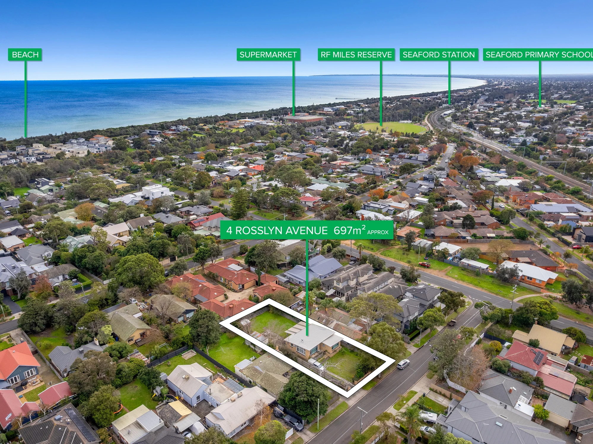4 Rosslyn Avenue, Seaford, Vic 3198