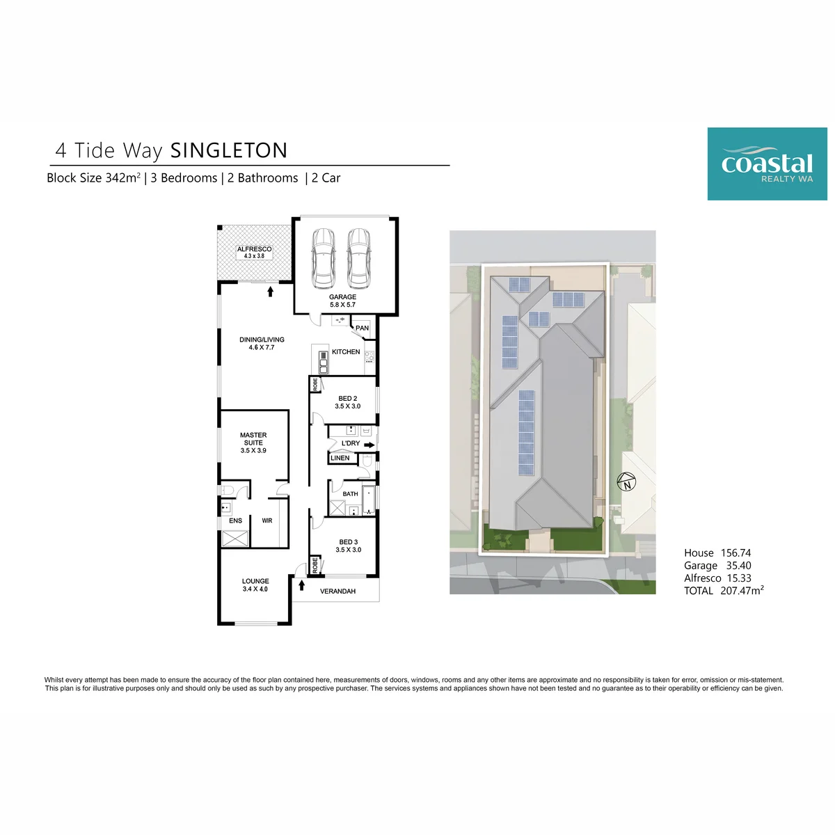 4 Tide Way, Singleton, WA 6175