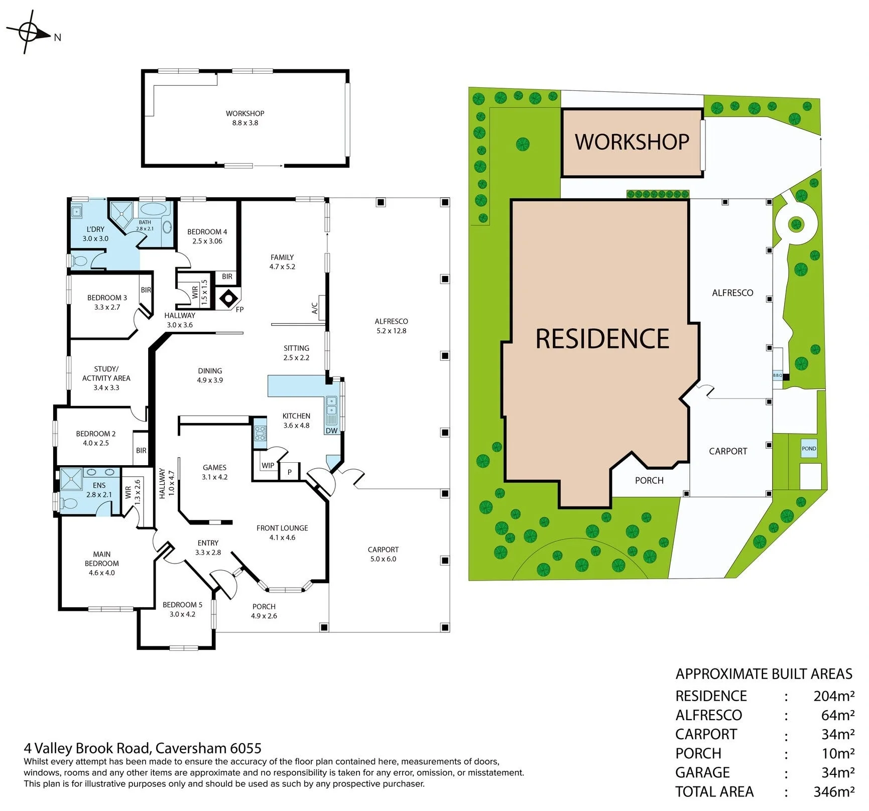 4 Valley Brook Road, Caversham, WA 6055