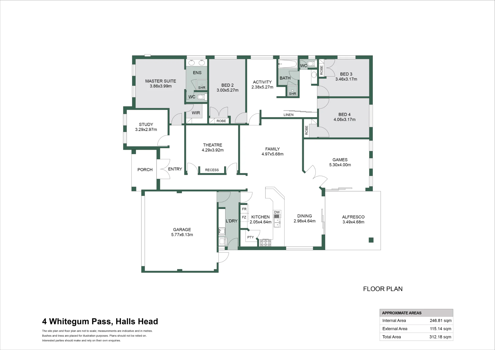 4 Whitegum Pass, Halls Head, WA 6210