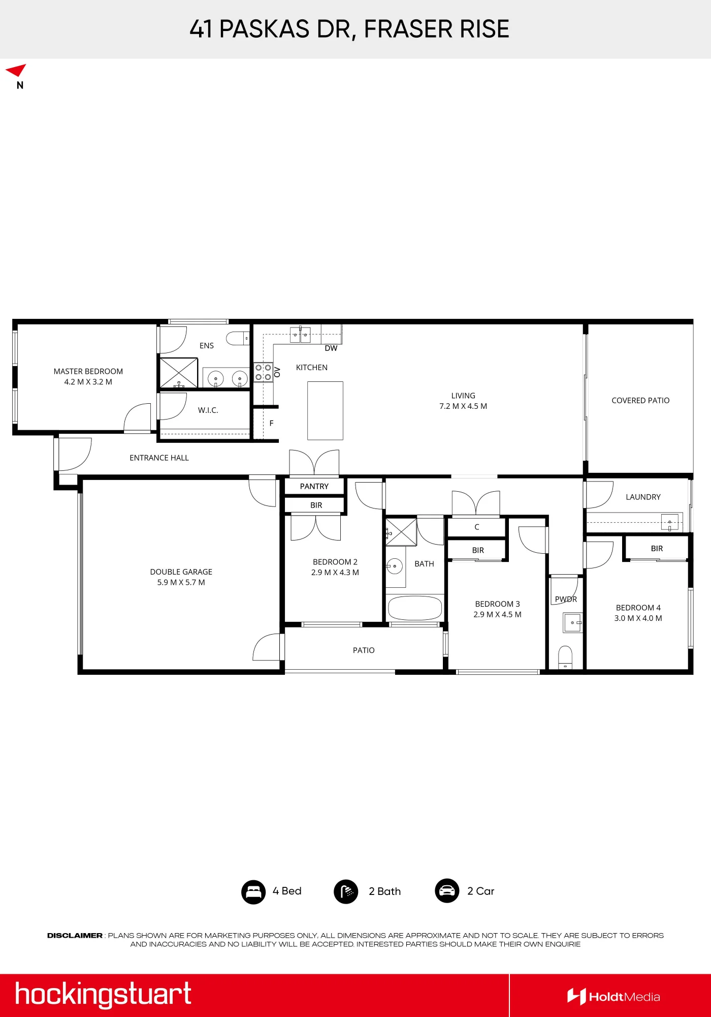 41 Paskas Drive, Fraser Rise, Vic 3336
