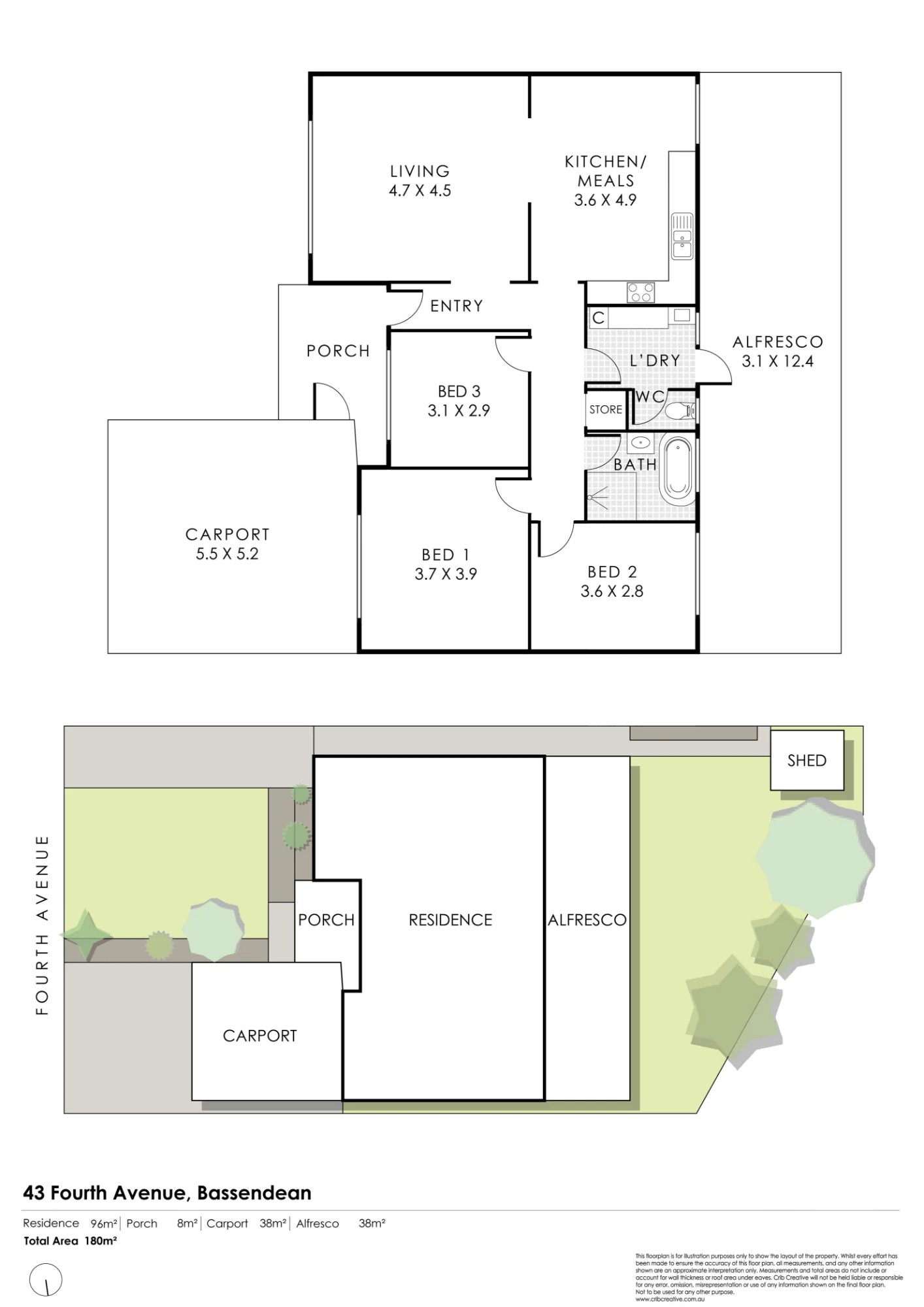 43 Fourth Avenue, Bassendean WA 6054