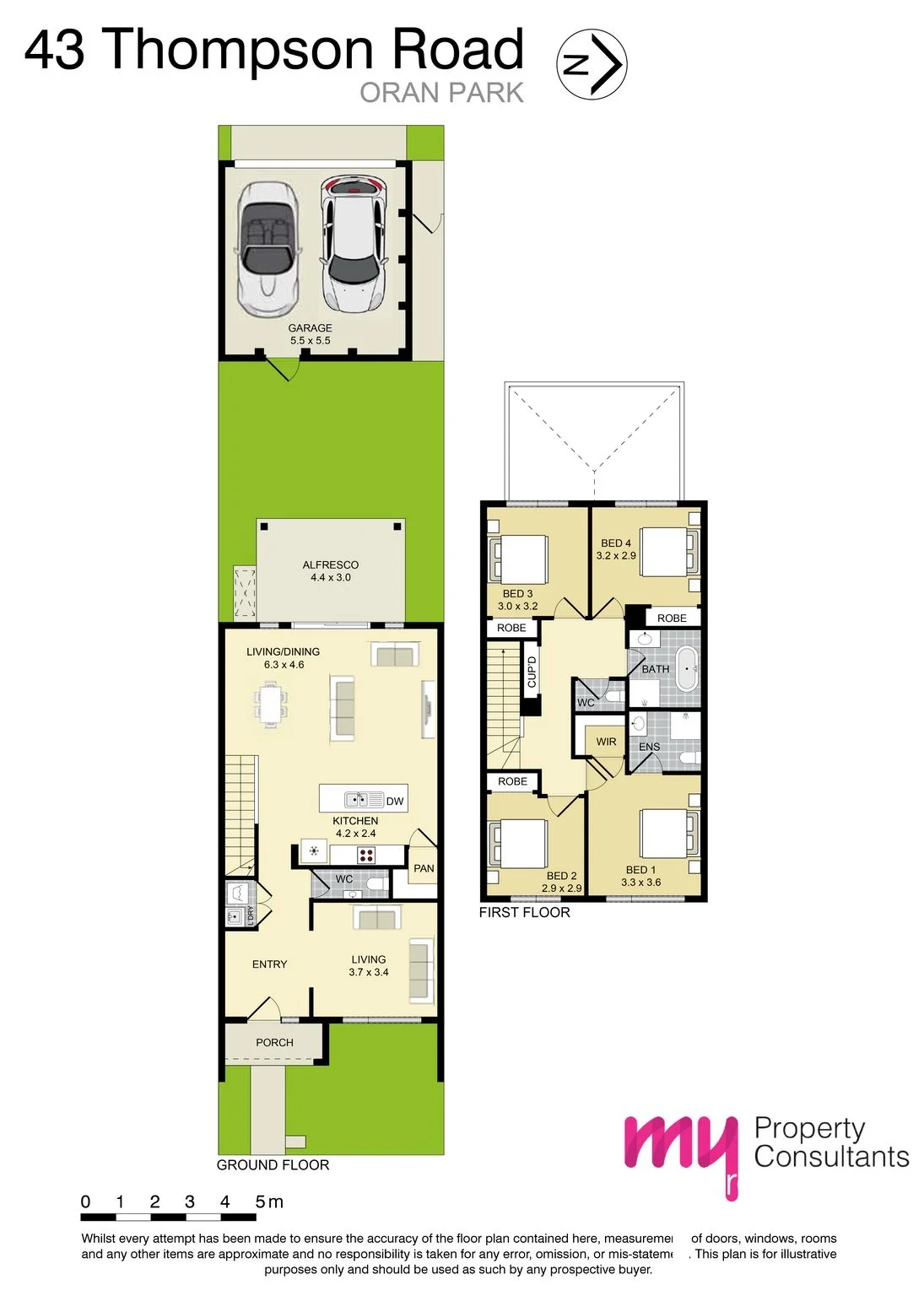 43 Thompson Road, Oran Park, NSW 2570