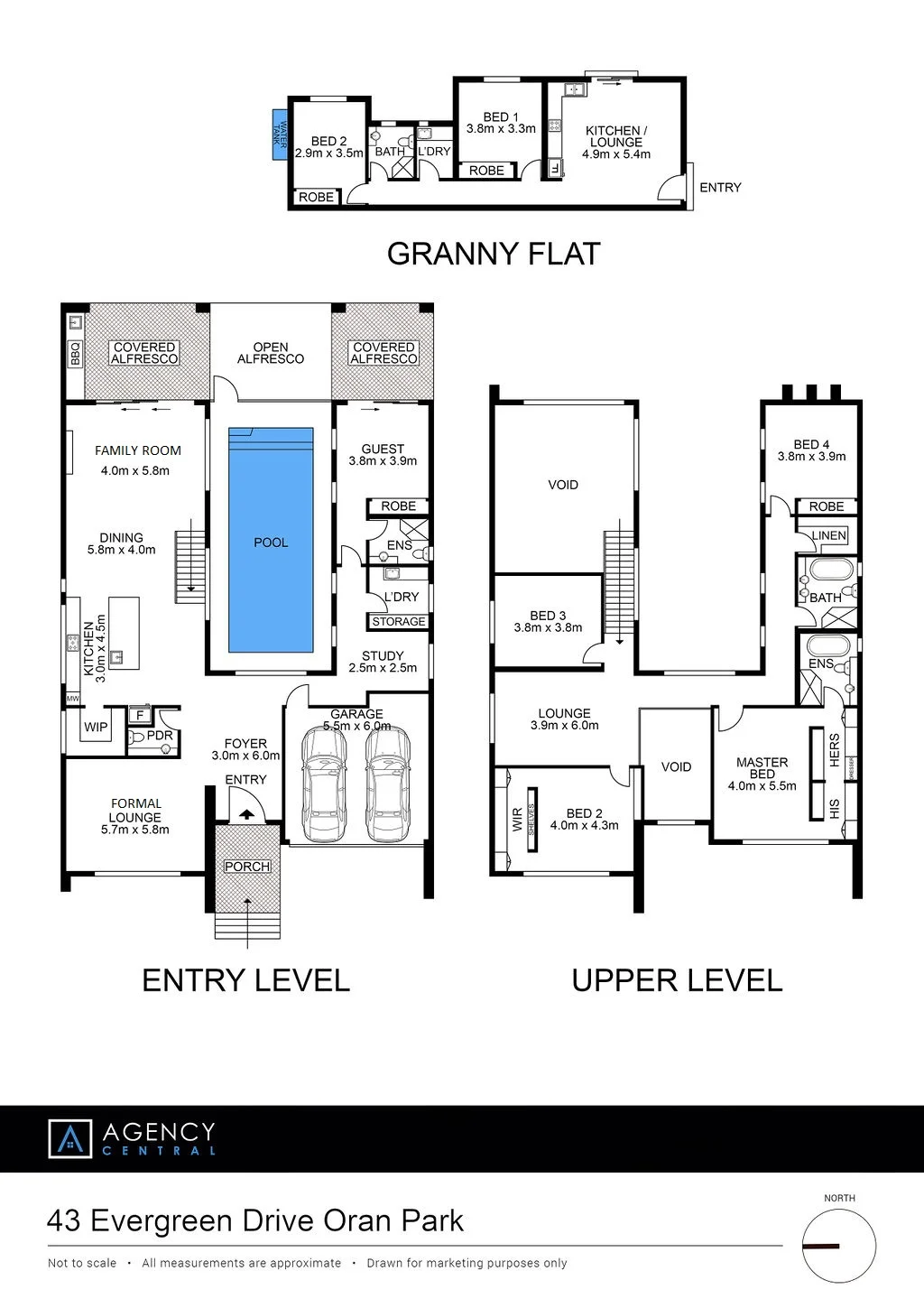 43A & 43B Evergreen Drive, Oran Park, NSW 2570