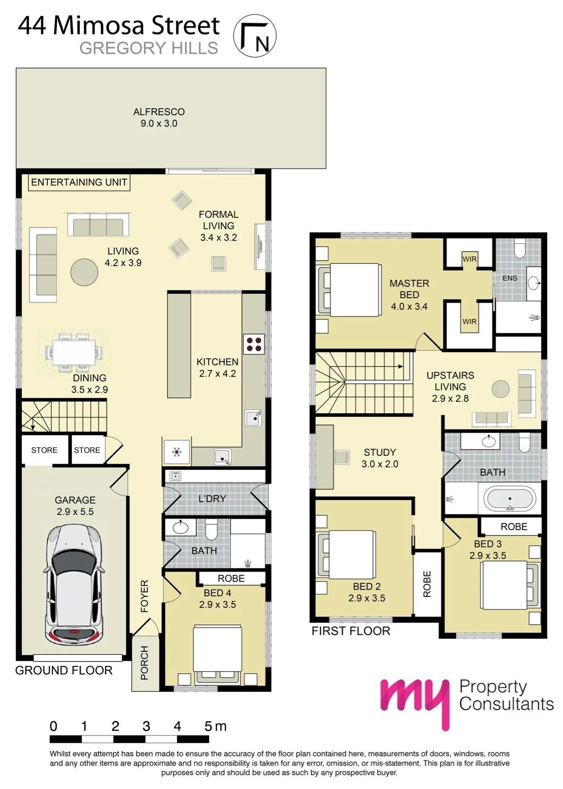 44 Mimosa Street, Gregory Hills, NSW 2557