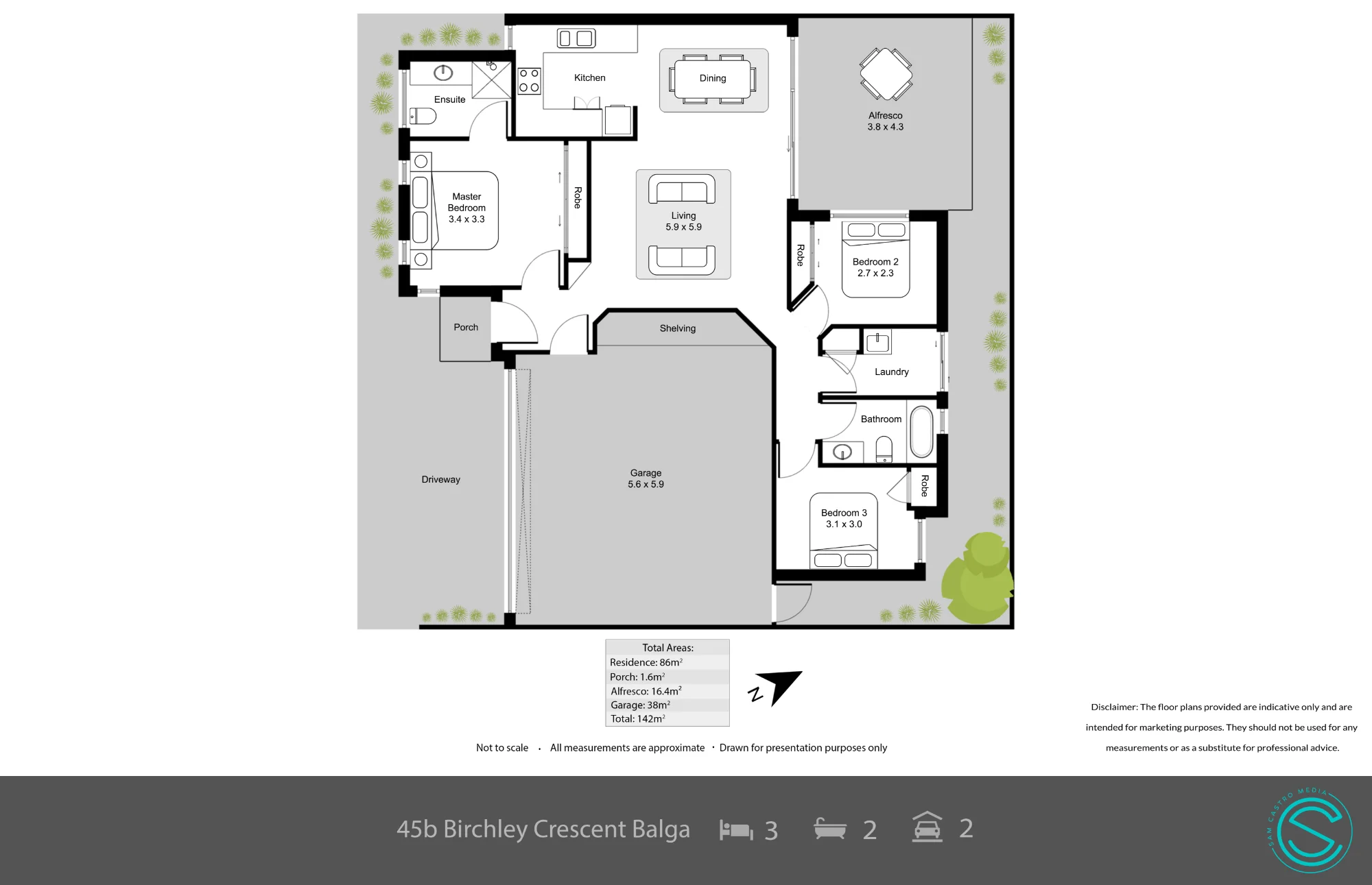 45B Birchley Crescent, Balga, WA 6061