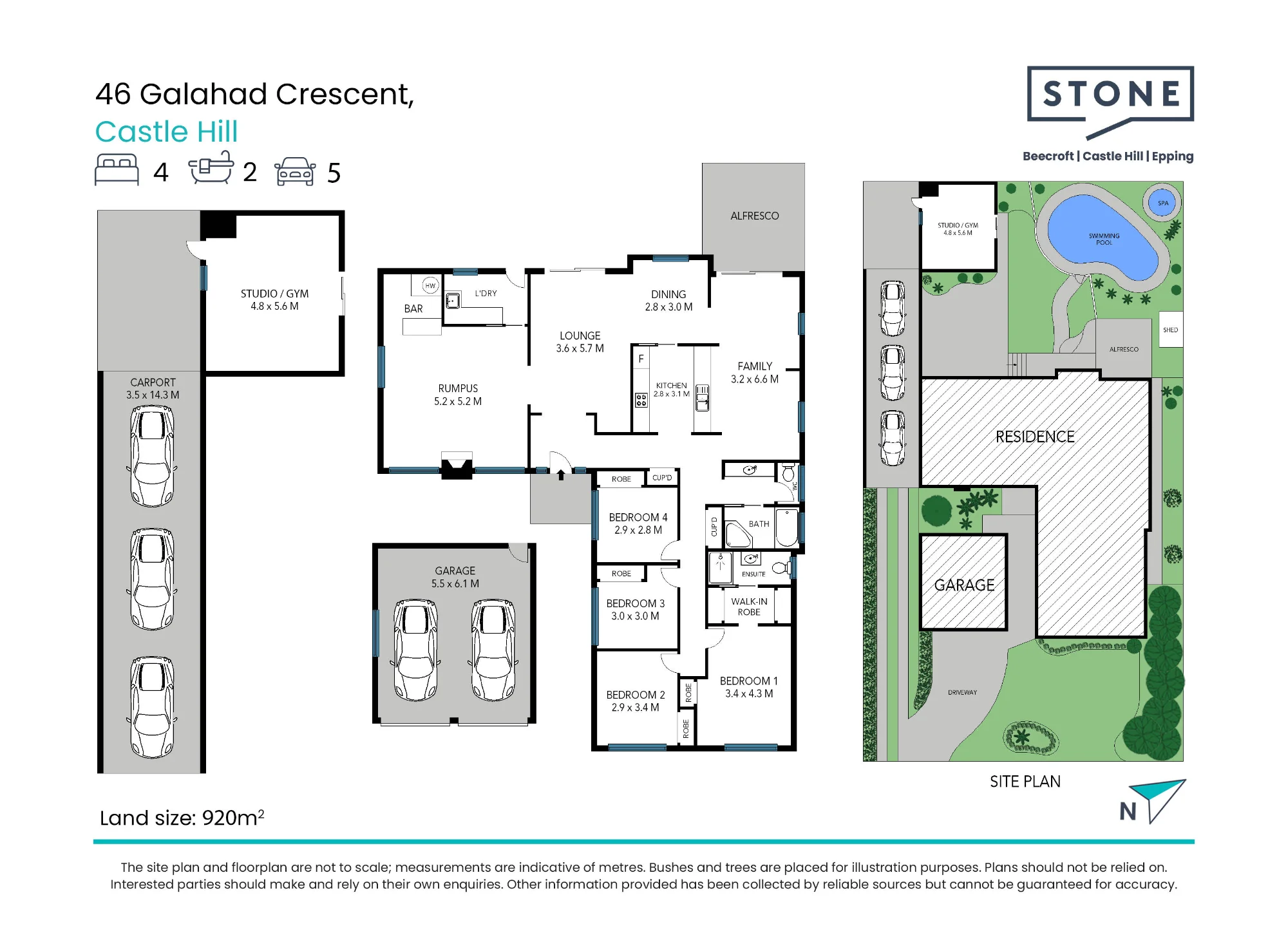 46 Galahad Crescent, Castle Hill, NSW 2154