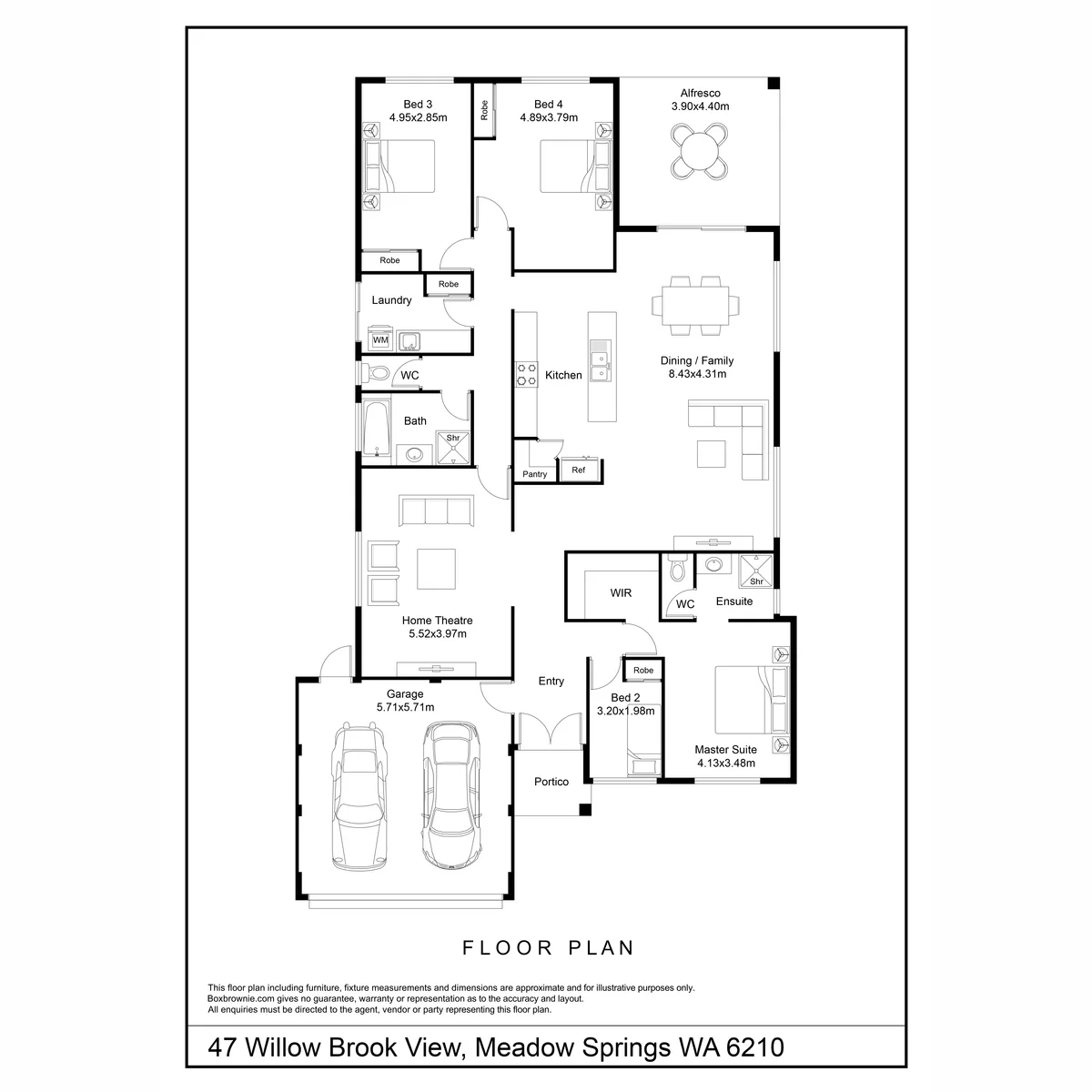 47 Willow Brook View, Meadow Springs, WA 6210