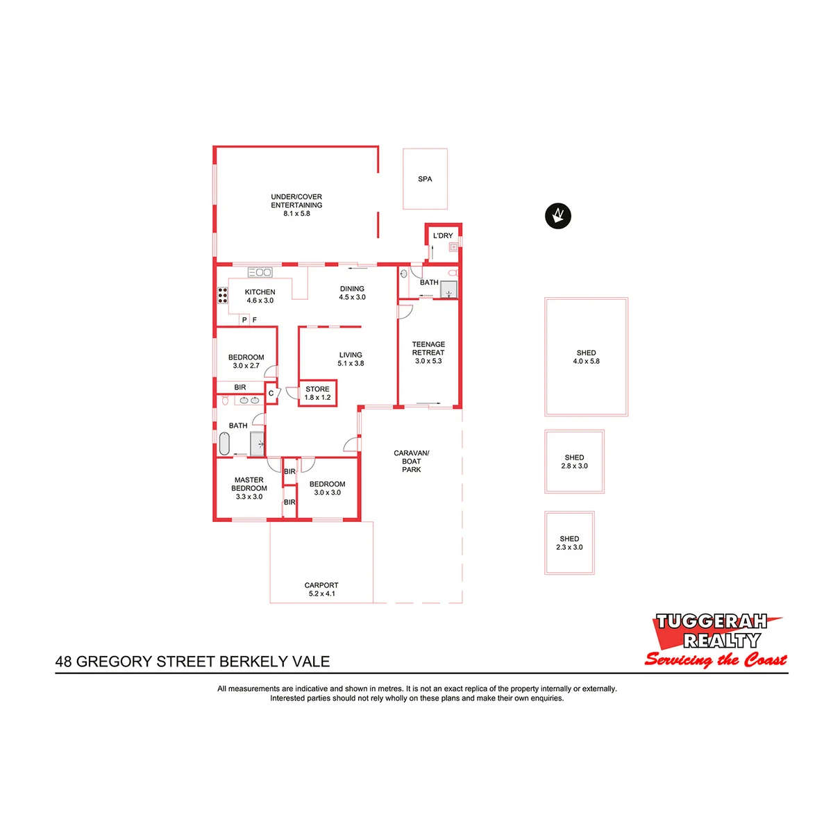 48 Gregory Street, Berkeley Vale, NSW 2261