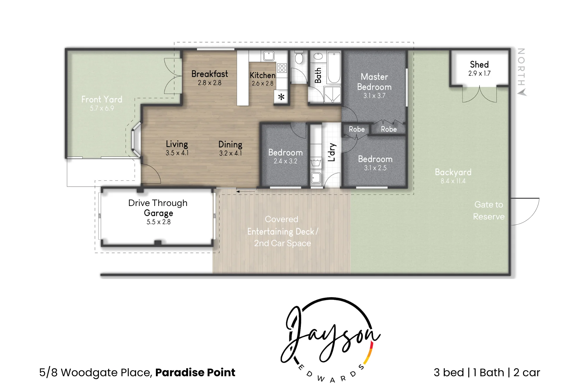 5/8 Woodgate Place, Paradise Point, Qld 4216